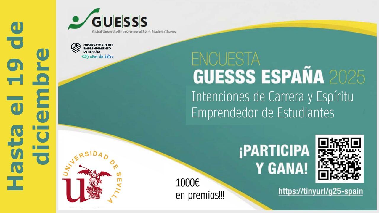 Cartel | Convocatoria Encuesta GUESSS