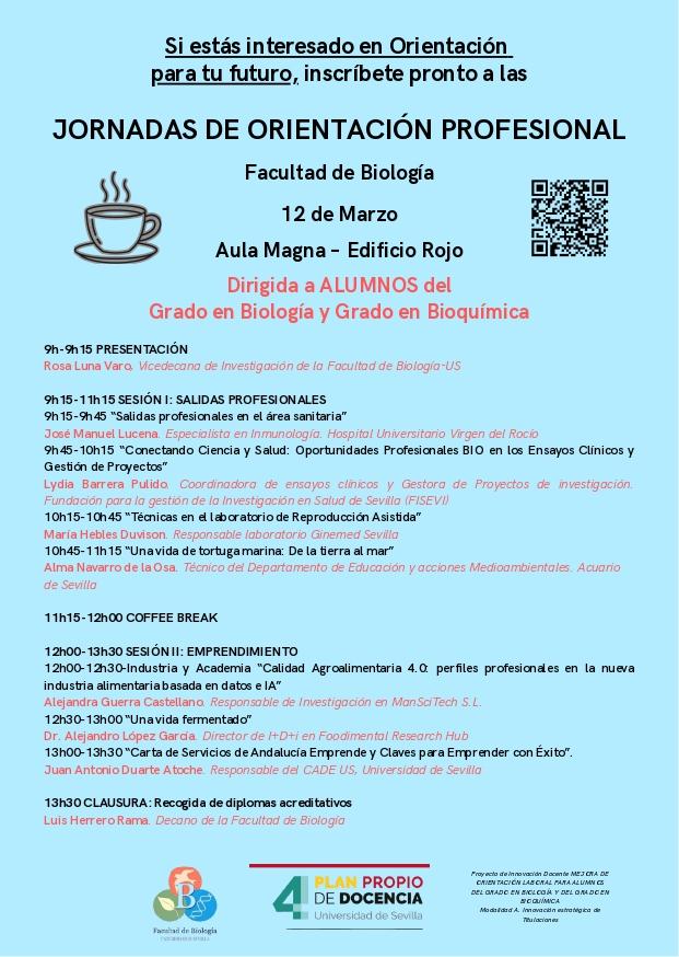 Cartel | Jornadas de Orientación Profesional 2026