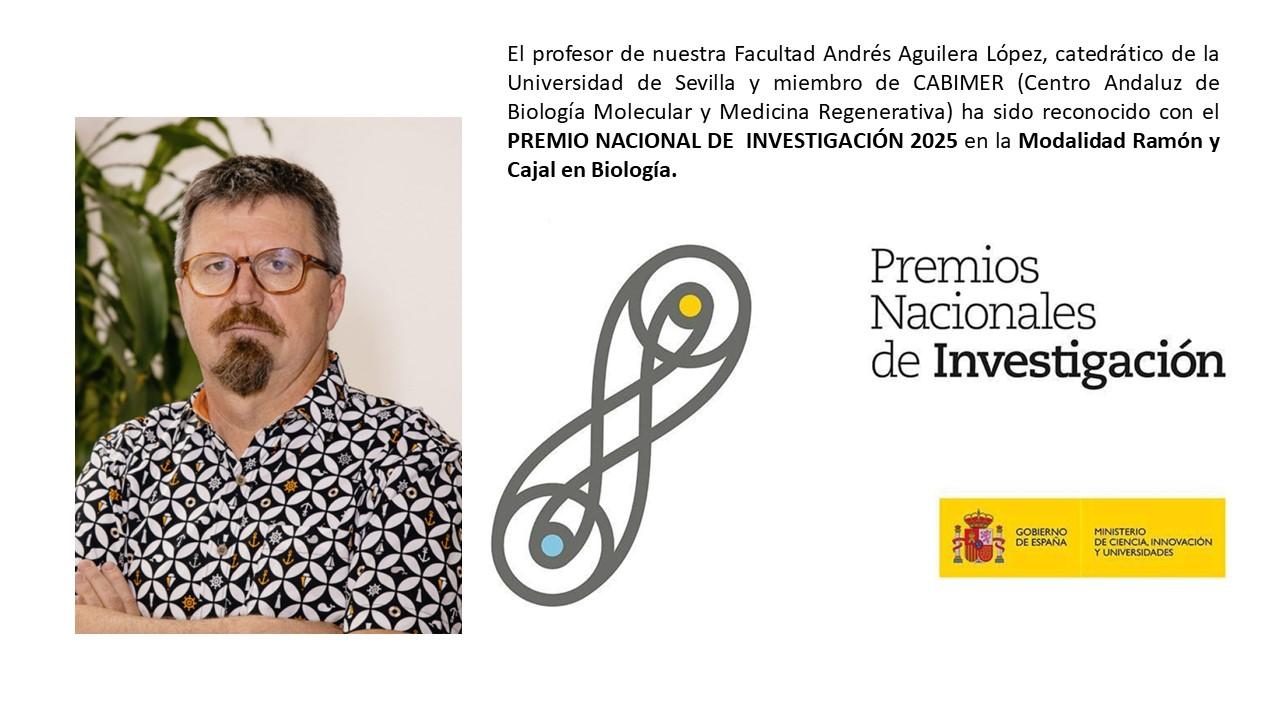 Foto del Galardonado Junto a texto alusivo y nombre del galardón