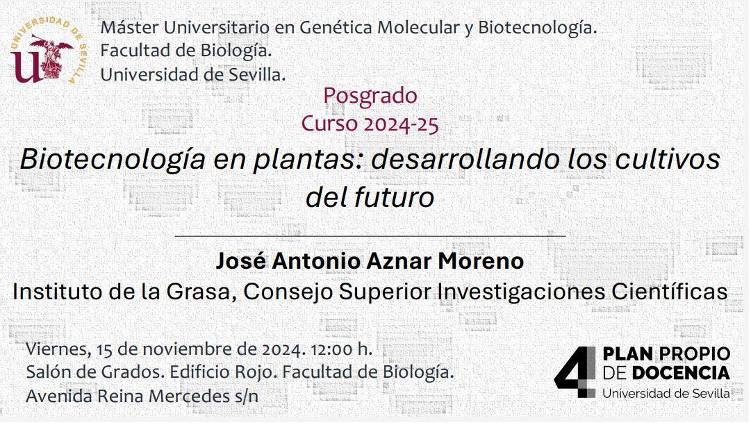 Seminario Master Genetica 