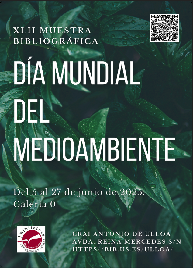 Cartel | XLII Muestra Bibliográfica "Día Mundial del Medioambiente"
